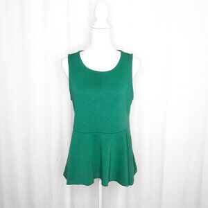 Anthropologie Deletta Savona Peplum Top